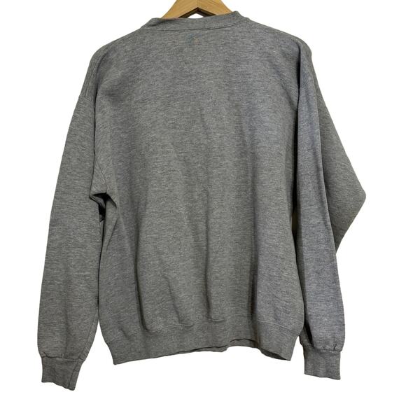 Vintage 90s Walt Disney World Mickey Mouse Sweatshirt Gray Rare Size XL - Picture 2 of 5